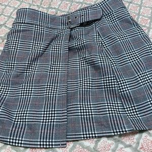 Plaid skirt